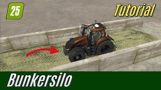 FS25 Tutorial: Bunkersilo for Silage (for Beginners)