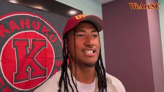 Elite Four-Star Linebacker Talanoa Ili Commits to USC over UCLA and Details Why with WeAreSC