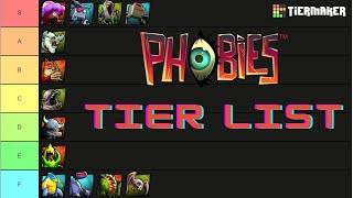 Phobies Tier List (Part 1/3)