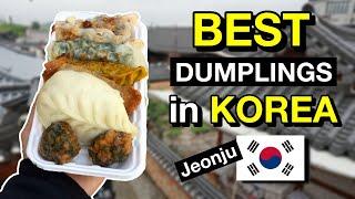 Incredible DUMPLING HOUSE in South Korea! | Last Day of EATING in Jeonju