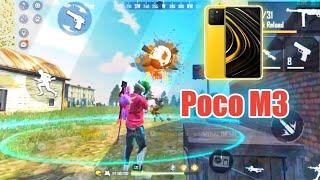 Poco M3 Free Fire Gaming Test ||  Ultra grafix pro setting..ultra level Pro gameplay || Poco M3 