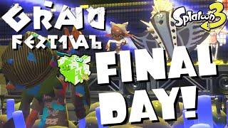 GRAND FESTIVAL FINALE + RESULTS REACTION - Splatoon 3 Splatfest