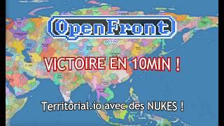 Une DOMINATION TOTALE en 10 MIN sur OpenFront.io ! C’était trop facile… (Territorial avec des Nukes)