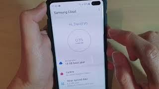 Galaxy S10 / S10+: How to Delete Old Backups From Cloud