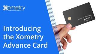 Finally, A Card That Works With You | Introducing the New Xometry Advance Card