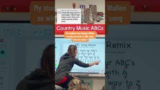 Alphabet Song to Morgan Wallen
