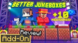 BETTER JUKEBOXES ADDON Brings Portable Music Players to Minecraft Survival in-depth review