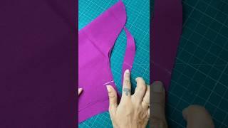 upper puff sleeve front curveline marking sewing tricks and tips for beginners #tailoring #sewing