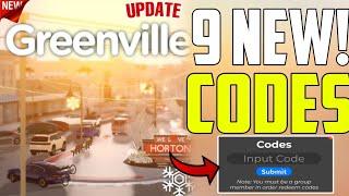 NEW UPDATEGREENVILLE ROBLOX CODES 2025 - GREENVILLE CODES 2025 [ROBLOX], Greenville ROBLOX CODES