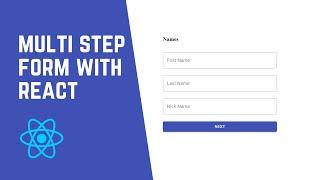 Multi Step Form With React
