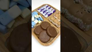 Filling platter with sweets #asmr #sweet #satisfying