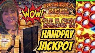 EUREKA! HANDPAY JACKPOT! Lock it Link's Eureka Reel Blast