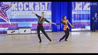 Чемпионат Москвы 2022 A класс Финал Fast Макарчук Александр   Лукьянова Анастасия