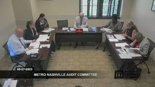 06/27/23 Metropolitan Nashville Audit Committee