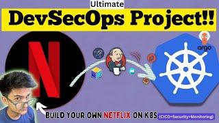 DevSecOps Pipeline Project: Deploy Netflix Clone on Kubernetes