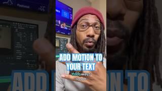 3 Ways To Add Motion to Text in Davinci Resolve pt.3