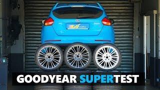 Goodyear Eagle F1 Asymmetric 5 vs F1 SuperSport  vs SuperSport R - Tested