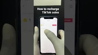 How to recharge TikTok coins