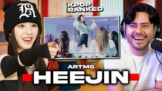 Asking HeeJin from ARTMS To Rate EVERY LOONA Song | Kpop Ranked