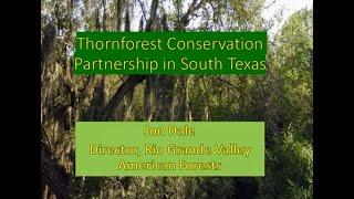 Wildlife Diversity Webinar Series - Thornscrub Conservation Partnership