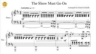 The Show Must Go On by Queen (Piano Solo/Sheets)