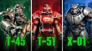 EVERY SINGLE Fallout Power Armor Type Explained!