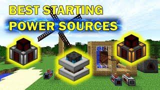 Best Starting POWER SOURCES in Feed The Beast