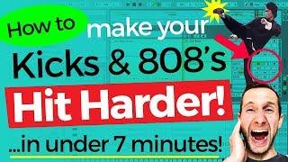 How to make your KICKS HIT HARDER (FREE PLUGINS)! 