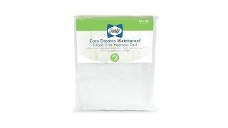 Sealy Cozy Dreams Waterproof Crib Mattress Pad (Model ED021)