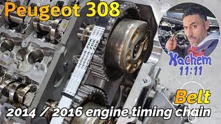 Peugeot 308 2014 to 2016 engine timing Belt Setup