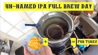 The Un-Named IPA ~ Using Fresh Grapefruit Zest! ~ Full Brew Day