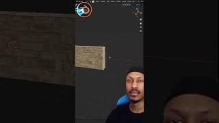 Noob vs Pro artist- fix stretched textures #viral #blendertutorial #blender #blendercommunity