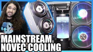 Cooler Master Redundant AIO, Vapor Chamber Air Cooler, & Novec Cooler