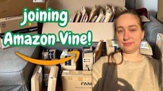 I Joined Amazon Vine! - How It Works & My First Orders