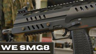 WE SMG8 gas blowback Review