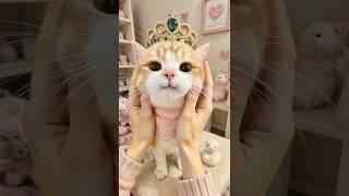 She’s a Princess… With a Bit of Sass.#shorts #cutecat #kitten #cute #princess #aicat #cat #ai