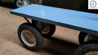 INDUSTRIAL TROLLEY || TURN TABLE PLATFORM TROLLEY || TROLLEY