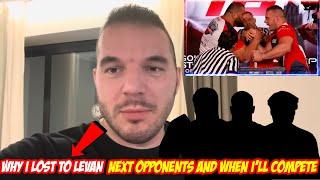 Ermes explains why he lost to Levan, who his next opponents might be, and when he'll compete again