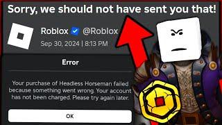 Roblox made several big mistakes recently... (THEY SAID SORRY!?)