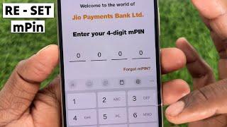 How To Change Jio Payment Bank mPin 2025 | Tech Nilesh