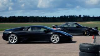 HD: Murciélago LP640 vs 911 GT2 (997) by Hans Dahlbäck: GTBOARD.com