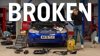 Fixing our Ford Mondeo ST200 for Richard Hammond – VERY BROKEN!