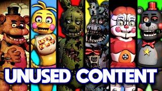 FNAF Series Unused Content (Five Nights at Freddy's) | LOST BITS [TetraBitGaming]