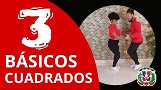 COMO BAILAR BACHATA DOMINICANA | 3 VARIACIONES DEL BASICO CUADRADO | BOX STEPCARLOS Y SUSAN