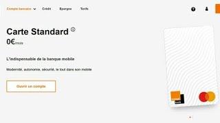 ORANGE BANK :1ER Partie l offre standard