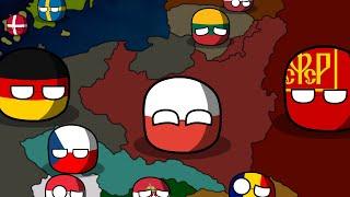 History of Poland and Its Neighbours (1900-2022) Countryballs