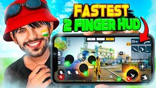 World's Fastest 2 Finger Custom HUD - Free Fire | Top 3 Pro Custom HUD In 2024