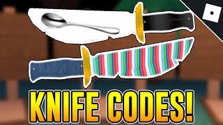 TWO CODES FOR THE CHUCKY'S RATTLE KNIFE & SPOON KNIFE in SURVIVE THE KILLER | Roblox