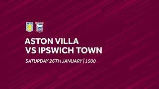 Aston Villa 2-1 Ipswich Town | Extended highlights