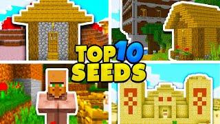 TOP 10 SEEDS for Minecraft 1.16.5! (Minecraft Java Edition Seeds)